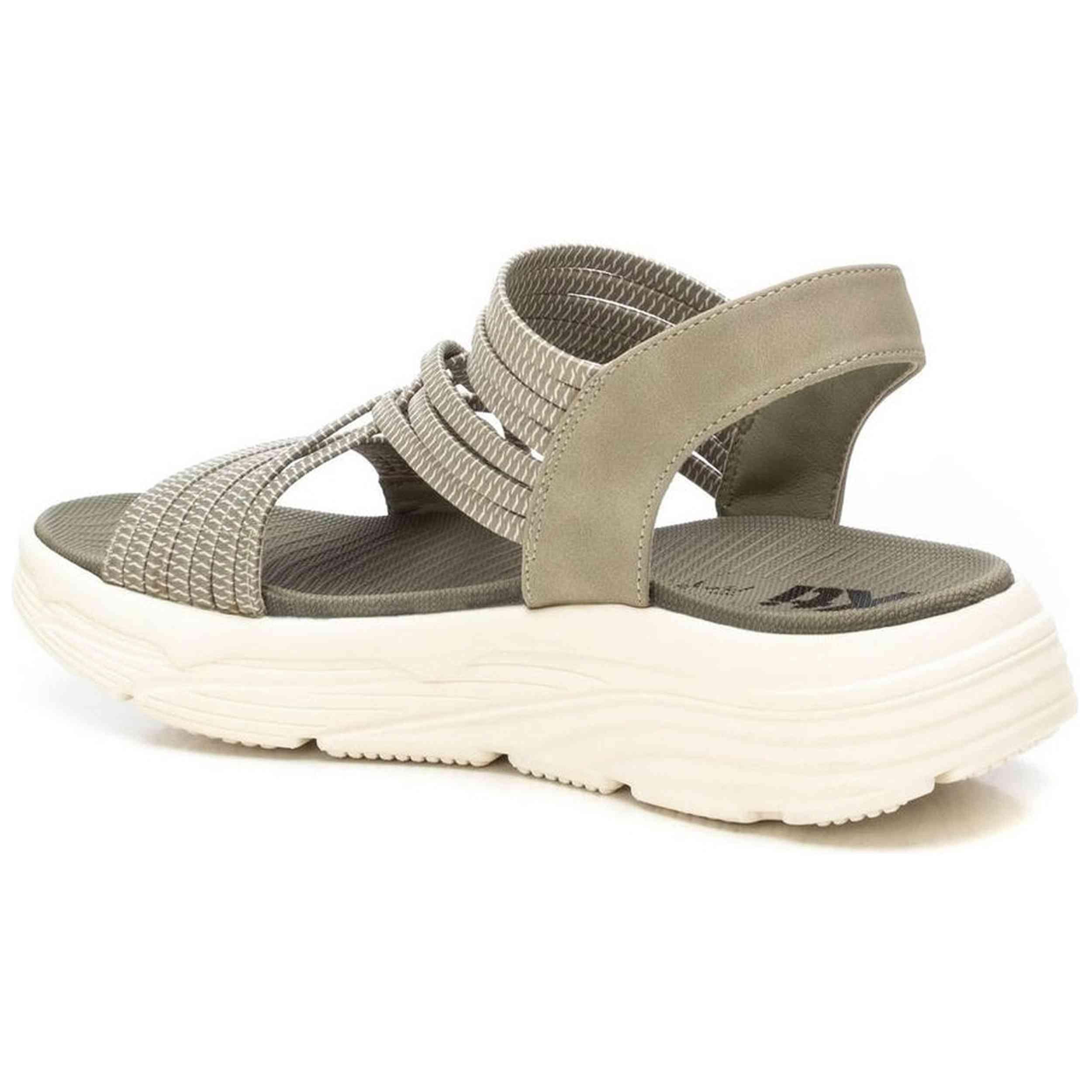 Sandales Xti modèle 144100-KAKI pour femmes 4/5