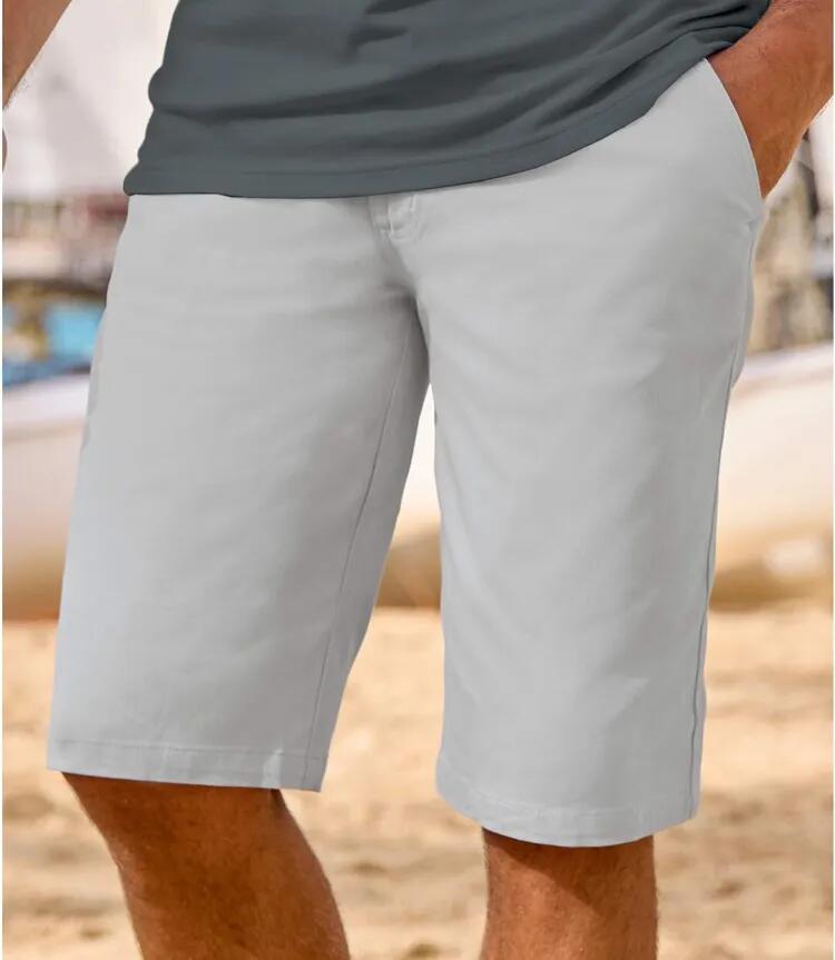 Bermuda Chino Gris Clair  3/4