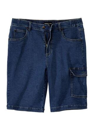 Bermuda Cargo Jean Stretch Confort