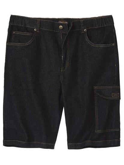 Bermuda Cargo en Jean Stretch Léger