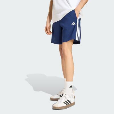 Basic 3-stripes chelsea lichte woven short