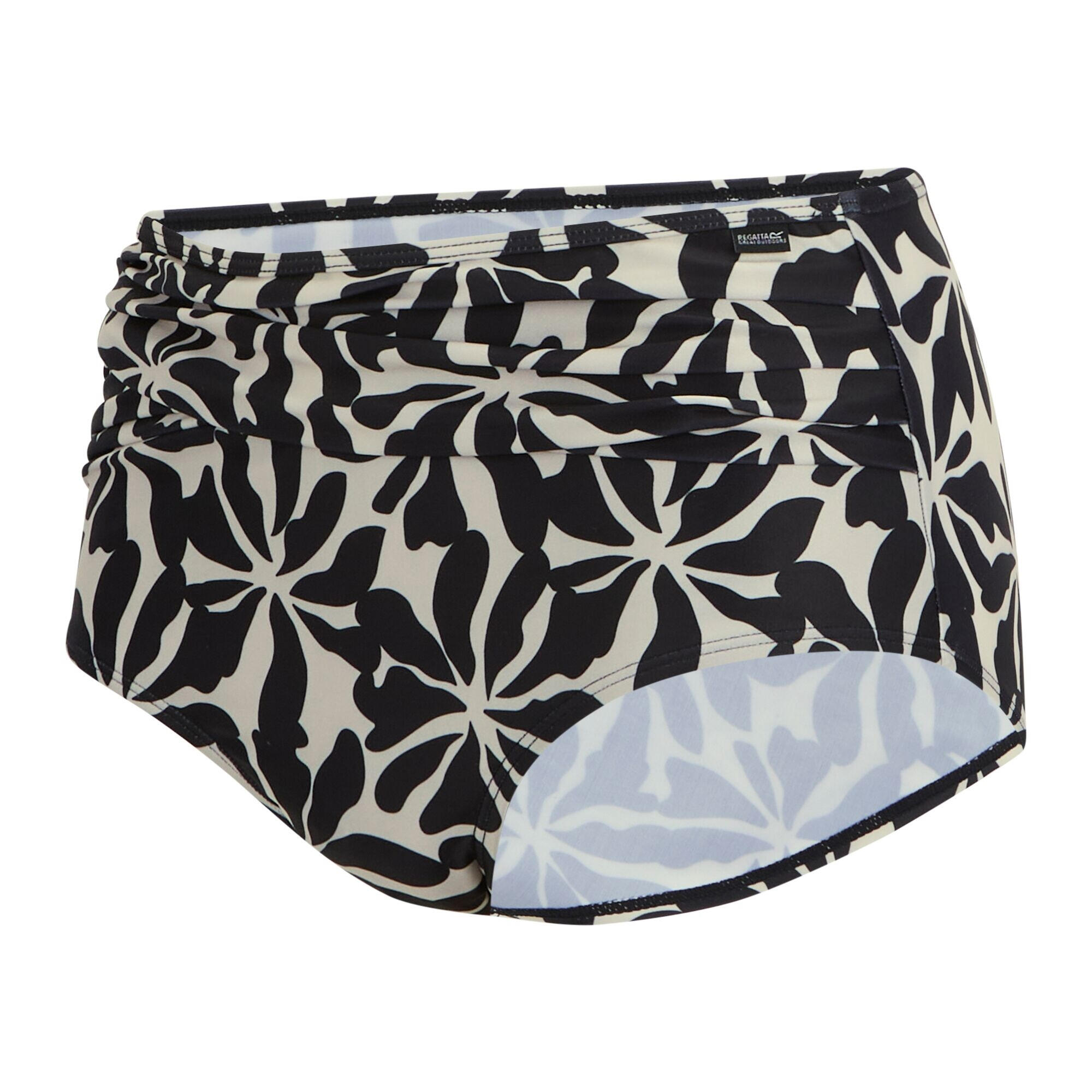 Bas De Maillot De Bain Motif/style Floral Abstrait LORIA Femme (Beige) 3/5
