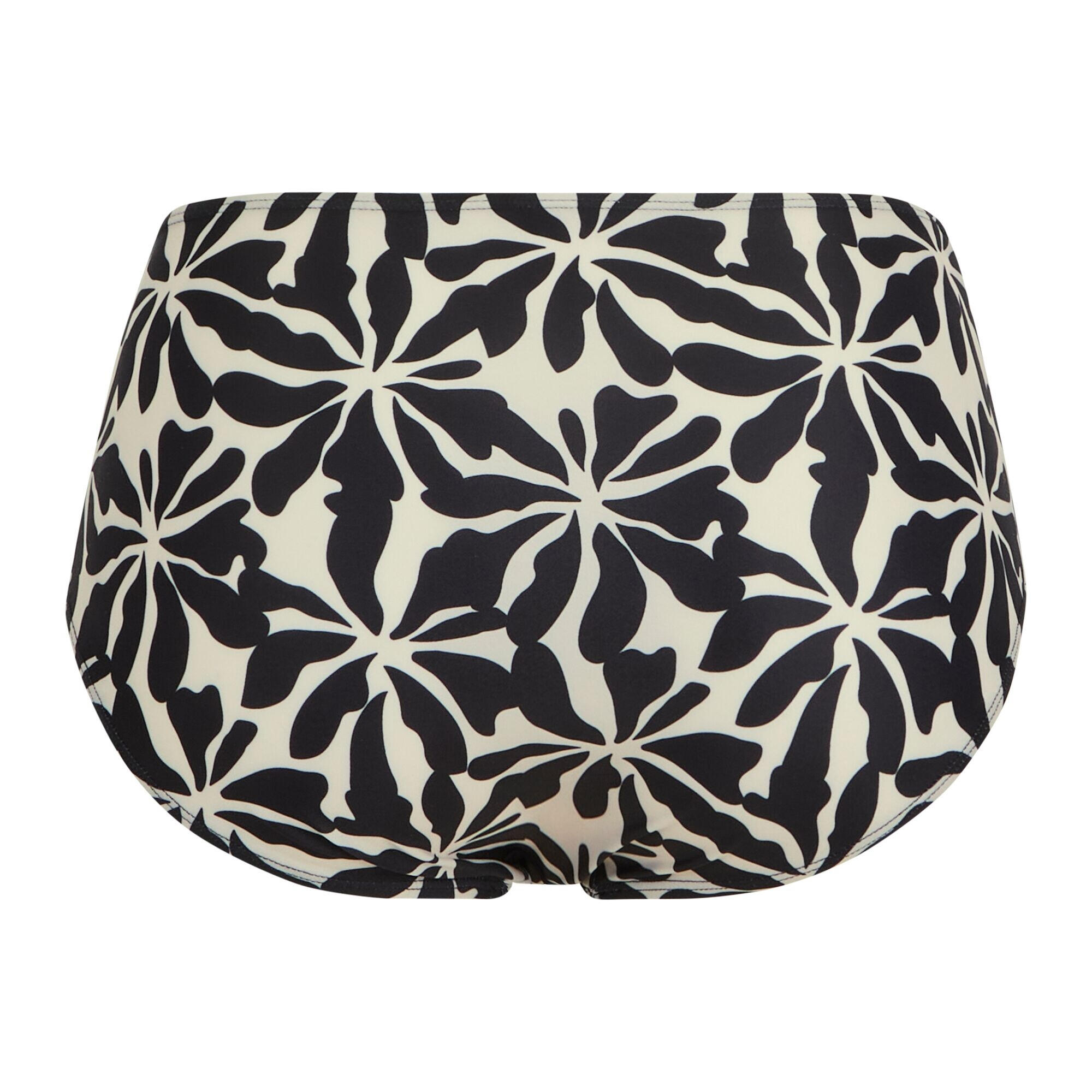 Bas De Maillot De Bain Motif/style Floral Abstrait LORIA Femme (Beige) 2/5