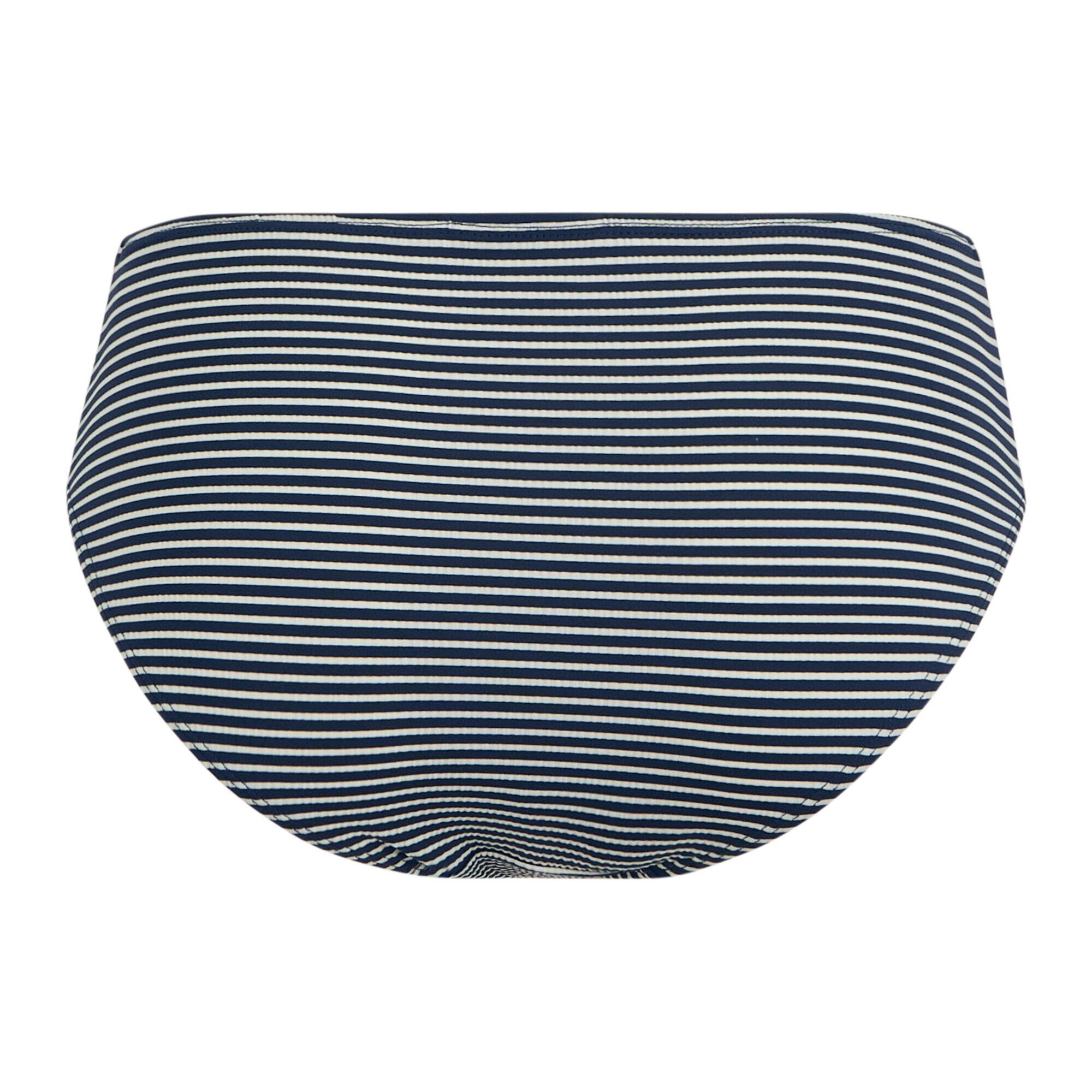Bikinihöschen für Damen Marine/Weiß 2/5