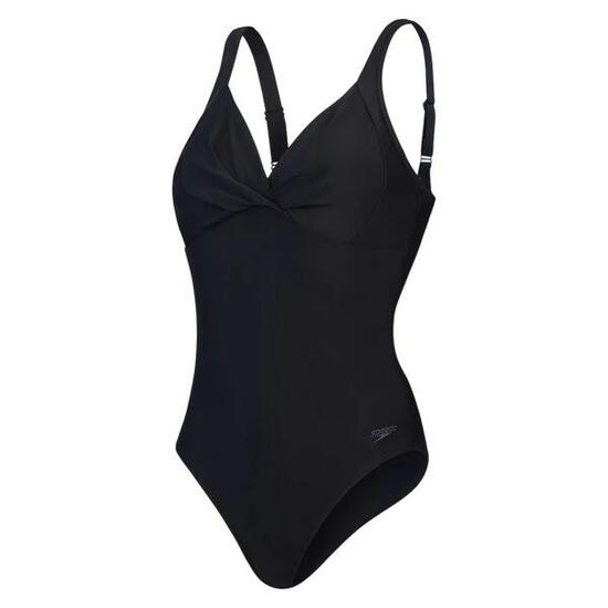 Maillot De Bain 1 Pièce Femme (Noir)