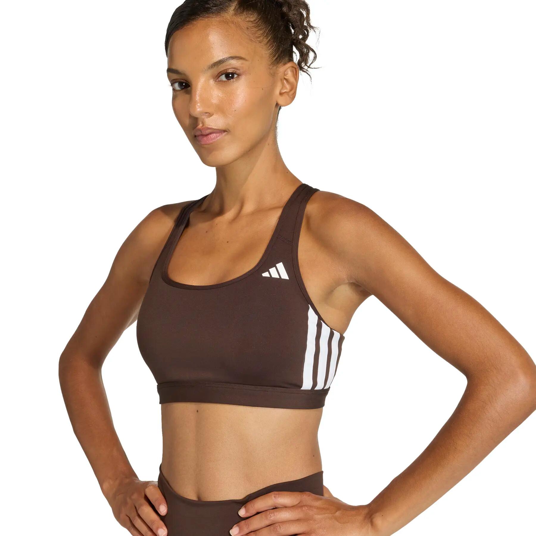 Sujetador de mujer adidas Optime Essentials 3-Stripes 5/7