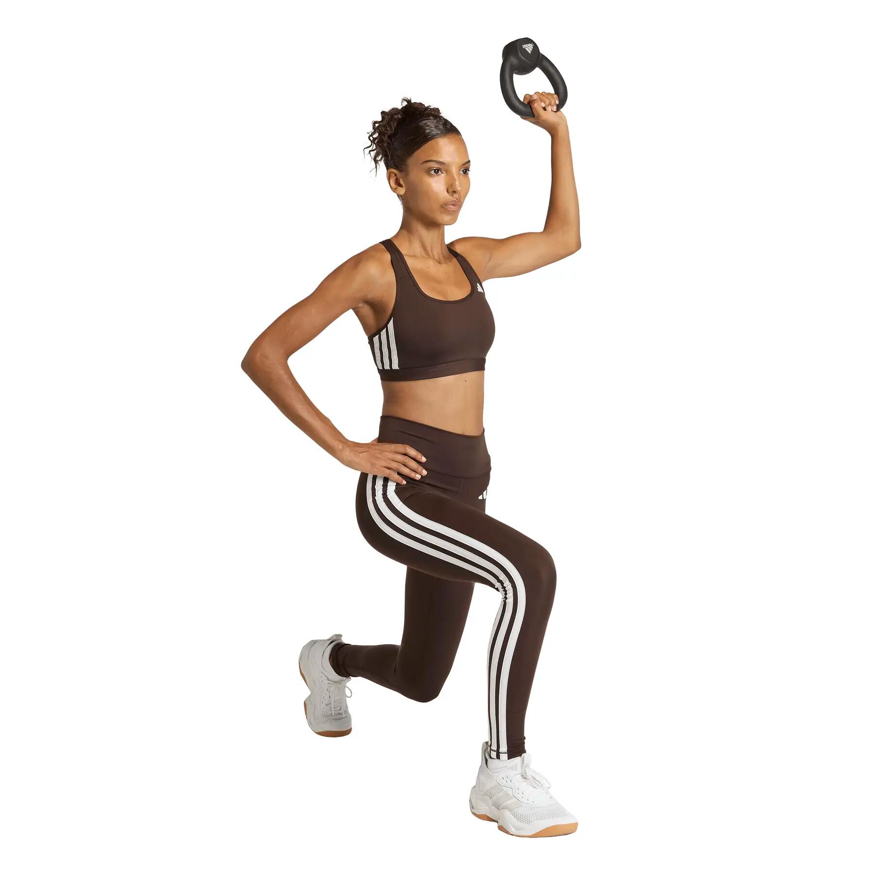 Sujetador de mujer adidas Optime Essentials 3-Stripes 6/7