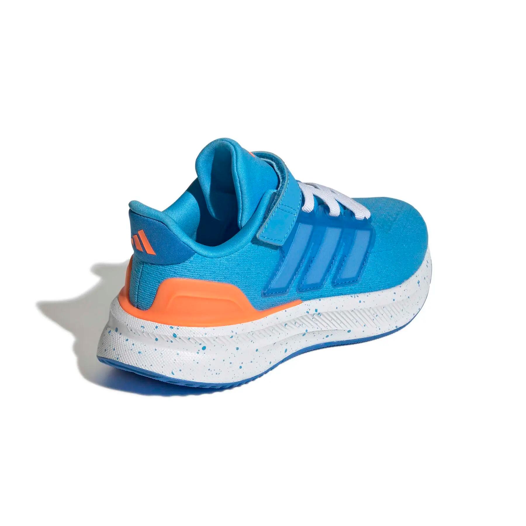 adidas Ultrarun 5 Lucid Aquamarine White Lucid Ray Blue (GS) — photo 4