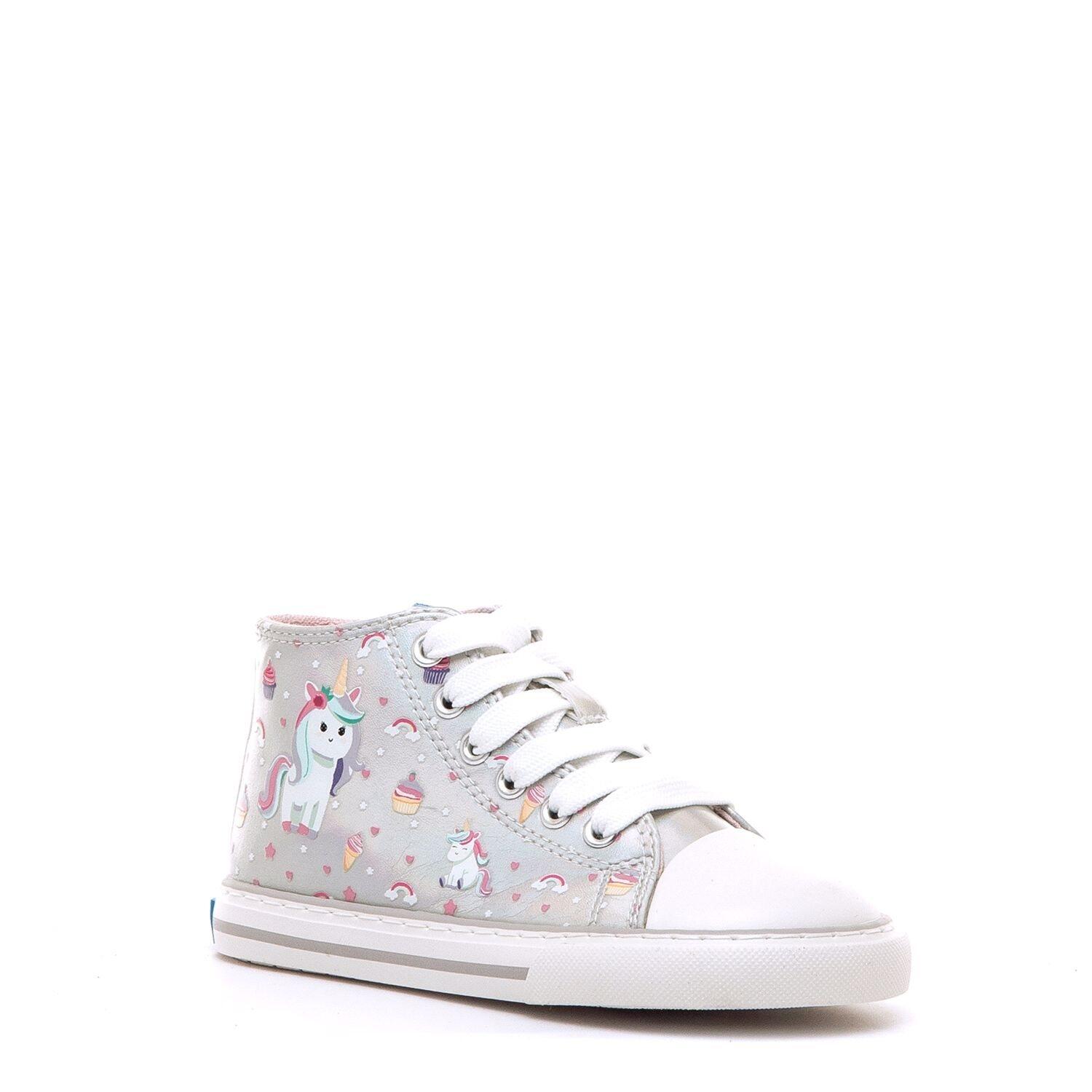 Sneakers barefoot filles MTNG KIDS Respect emi argent 2/6