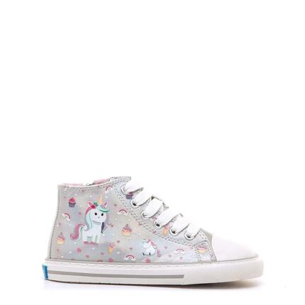 Zapatillas caminar Niños barefoot MTNG KIDS Free lights Blanco