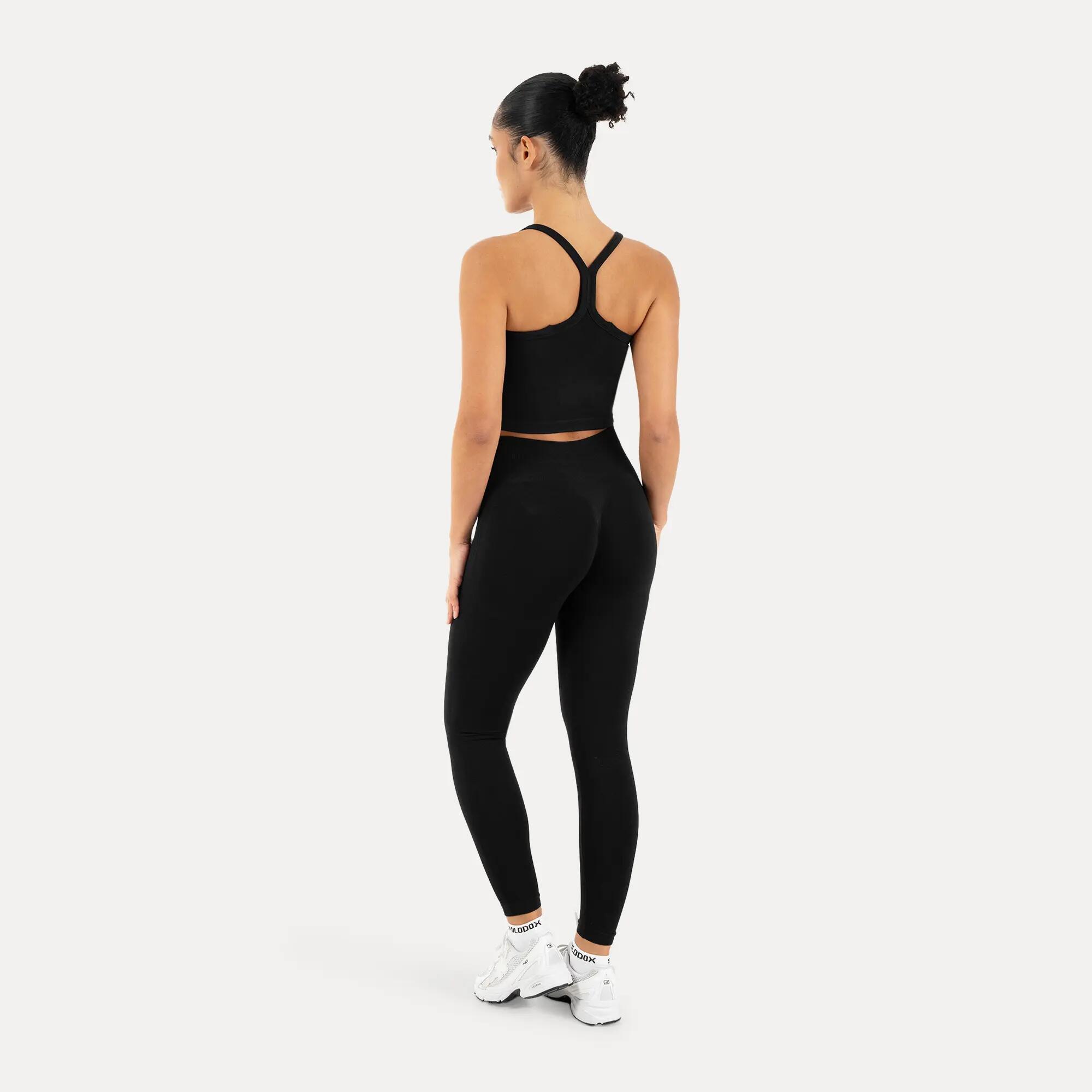 Damen Crop Top Vonda Schwarz 4/6