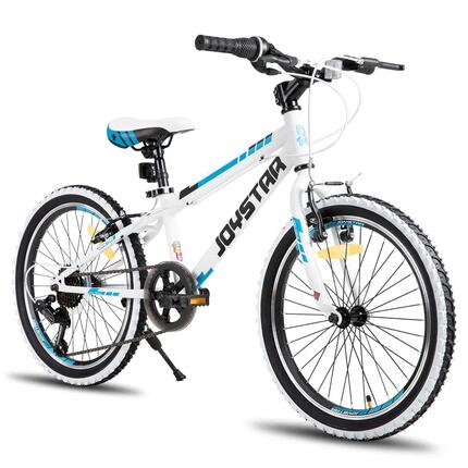 Jungen&Mädchen Fahrrad Mountainbike 20" Stahlrahmen+7-Gang+Ständer,7-10J