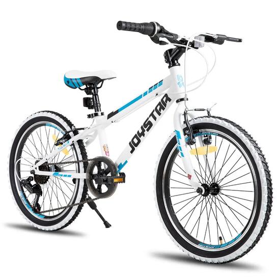 Jungen&Mädchen Fahrrad Mountainbike 20" Stahlrahmen+7-Gang+Ständer,7-10J