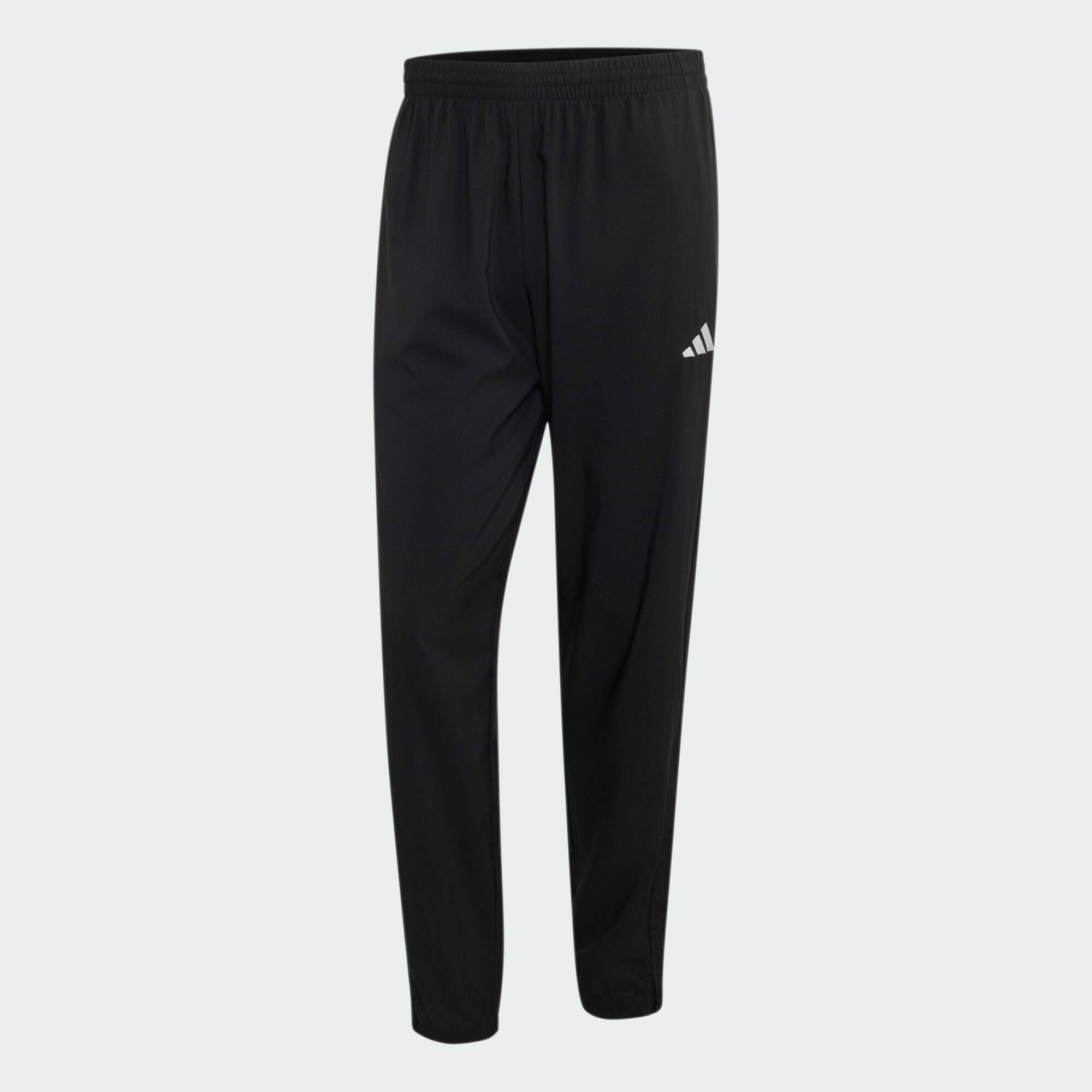 Pantalon bord-côte fuselé tissé petit logo Essentials Stanford Lite 2/5
