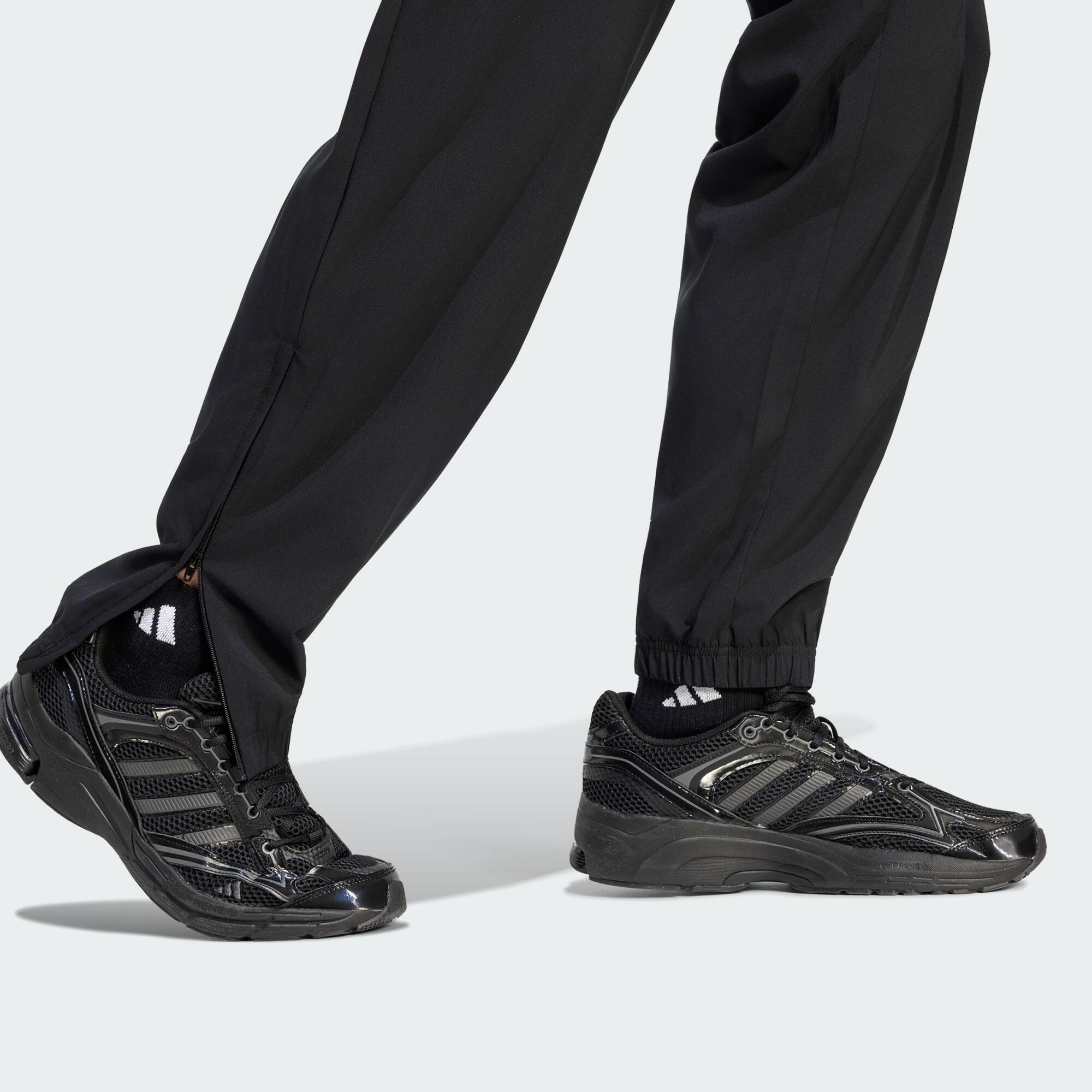 Pantalon bord-côte fuselé tissé petit logo Essentials Stanford Lite 5/5