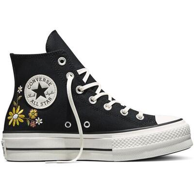 Sneakers converse chuck taylor all star lift, zwart, uniseks