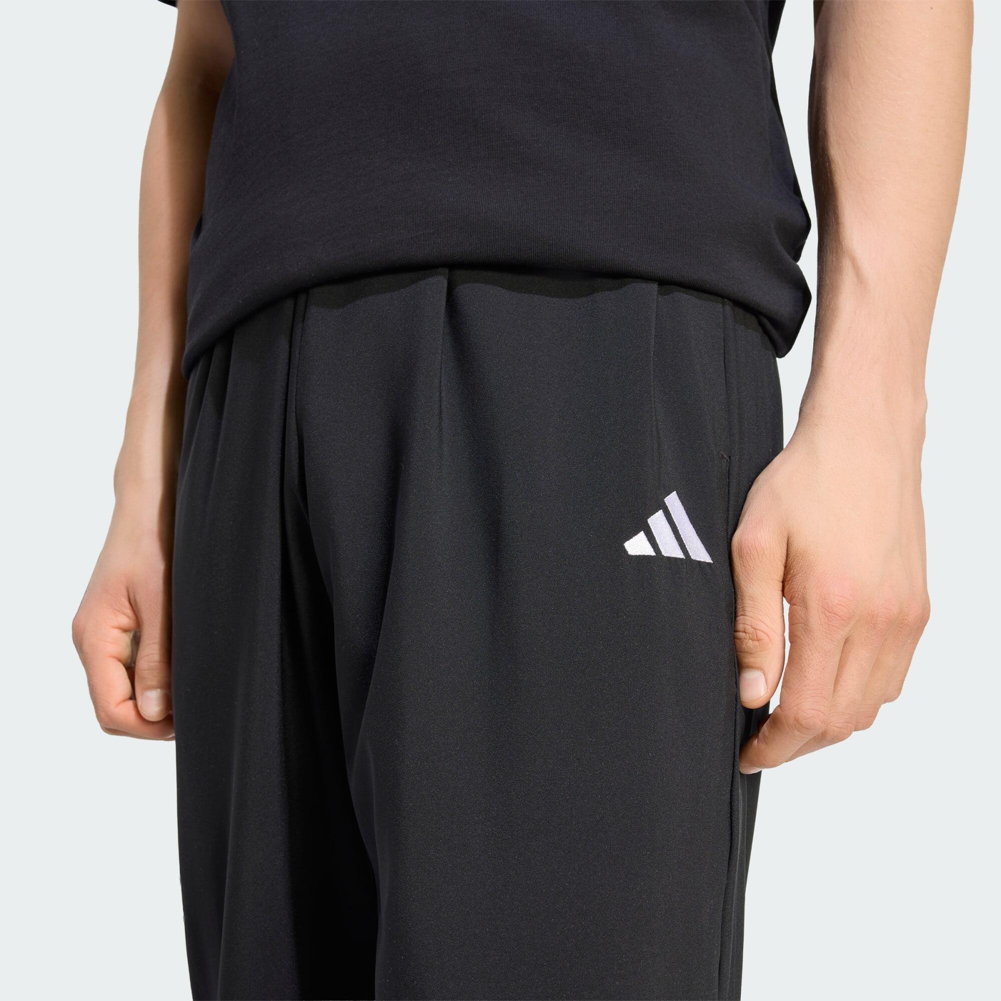 Pantalon bord-côte fuselé tissé petit logo Essentials Stanford Lite 4/5