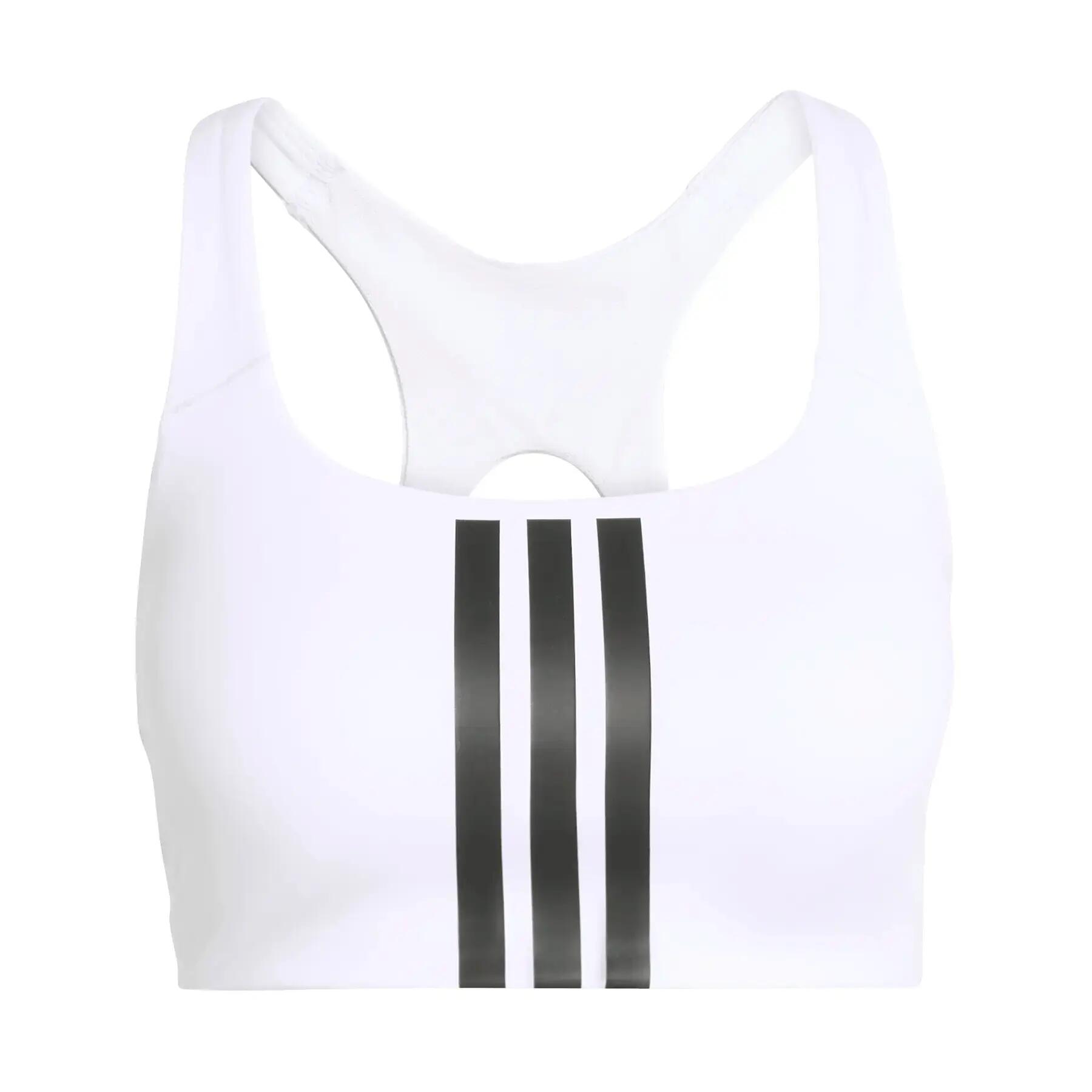 Biustonosz dla kobiet adidas Optime Workout 3-stripes