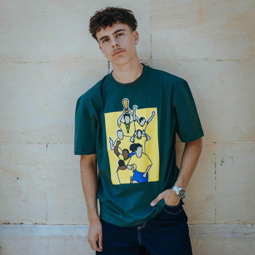 Brazilië Legends - T-shirt - Groen – COPA Football 2/7