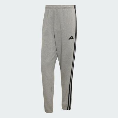 Pantaloni Essentials 3-Stripes in french terry con bordi affusolati