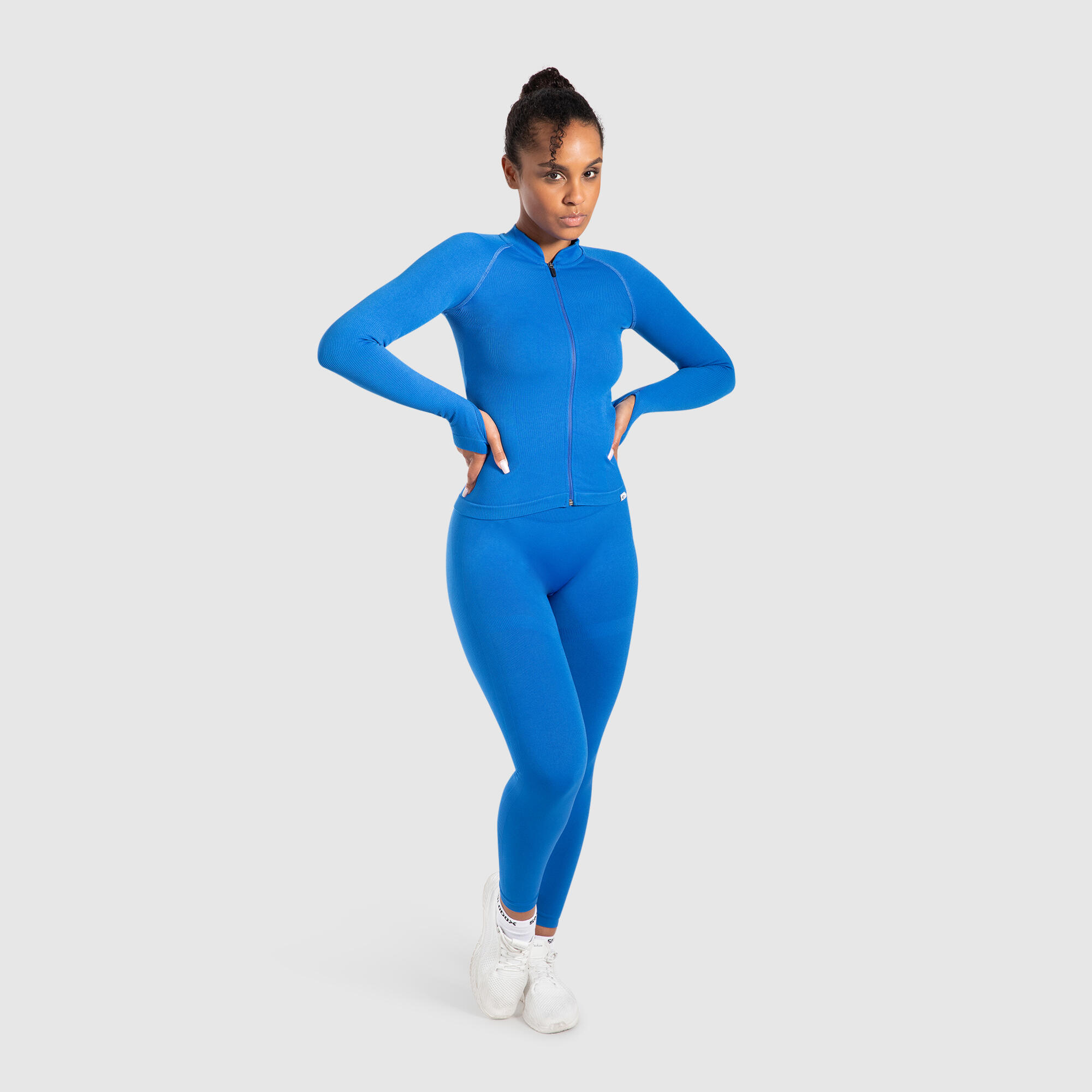 Damen Trainingsjacke Revia Blau 3/5