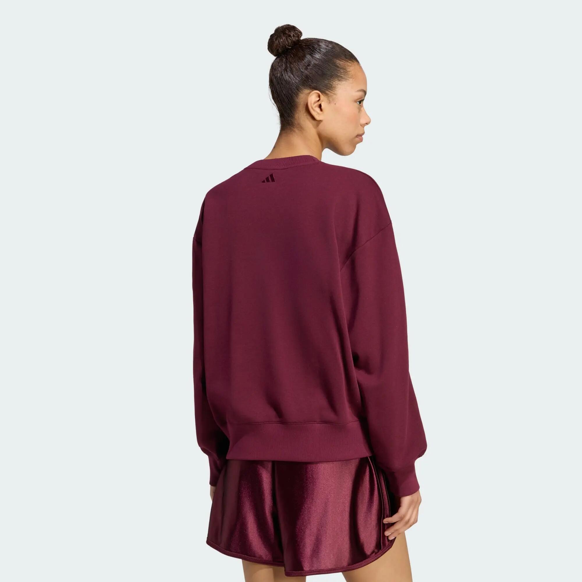 Sweat-shirt col V satin Seasonal Essentials 3/5