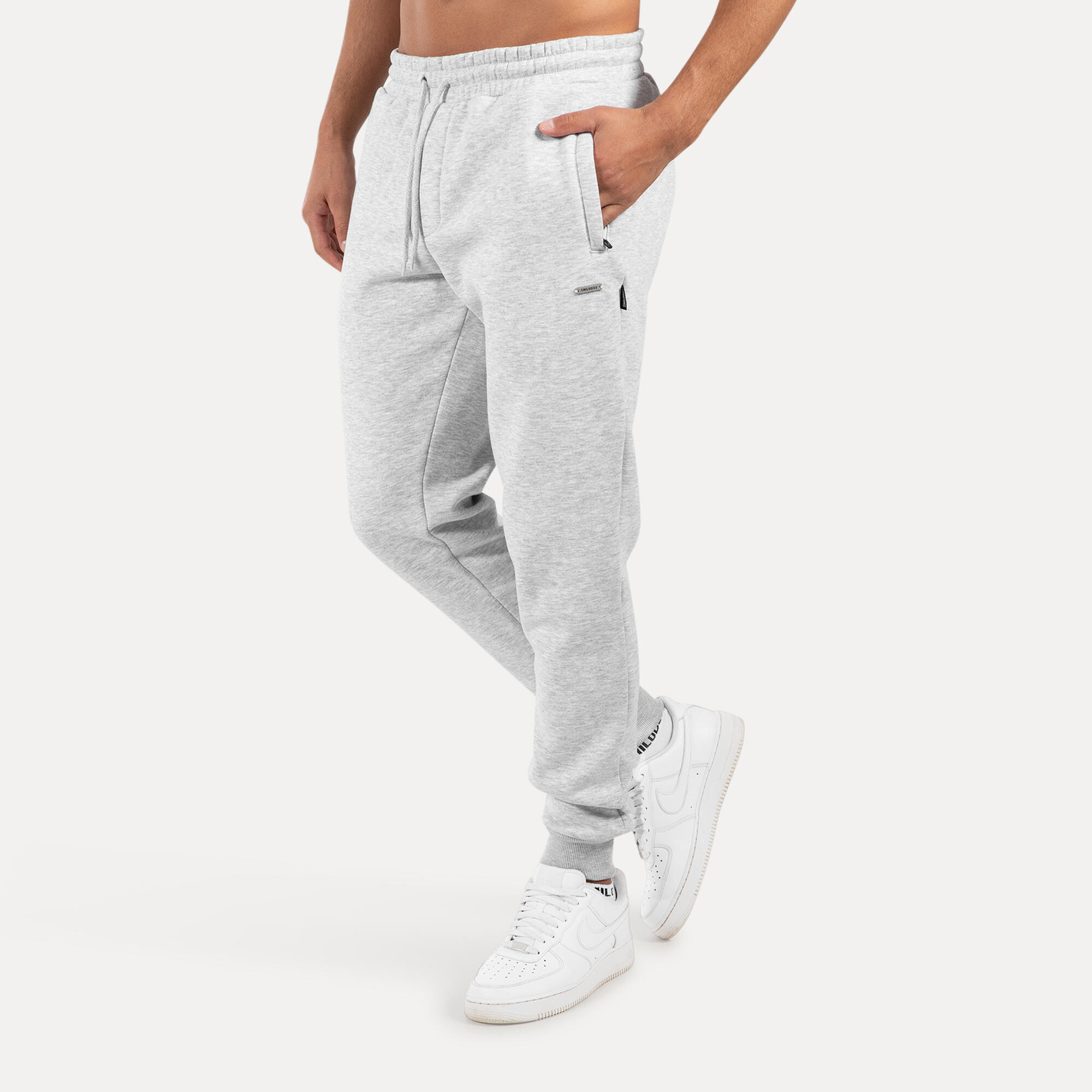 Herren Jogginghose Thilo Grau Melange 2/5