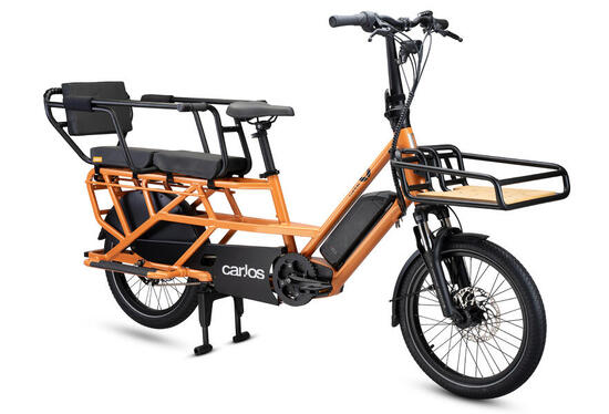 CAR.LOS C Vélo cargo électrique compact Unisexe