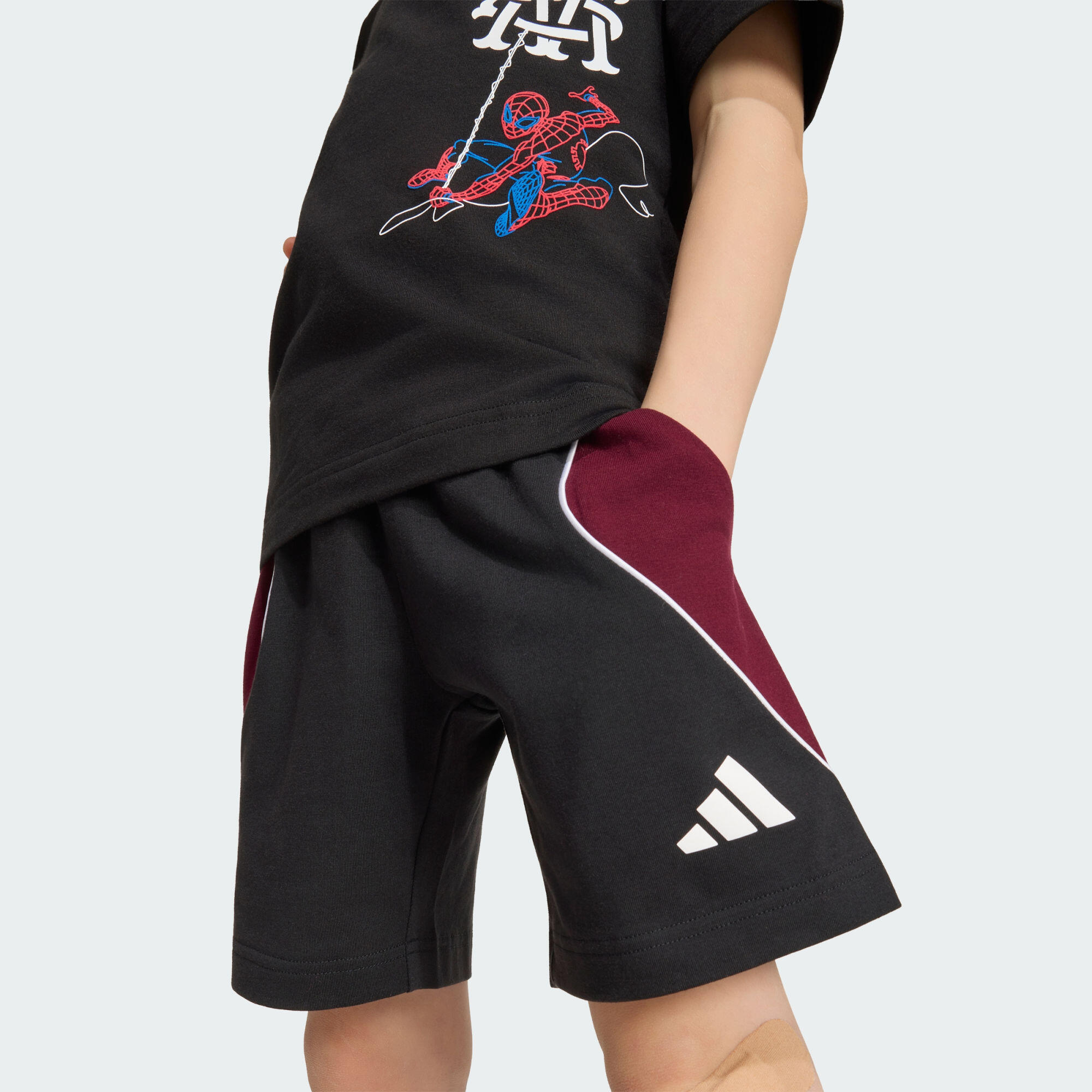 CONJUNTO DE T-SHIRT ADIDAS MARVEL SPIDER-MAN 5/5