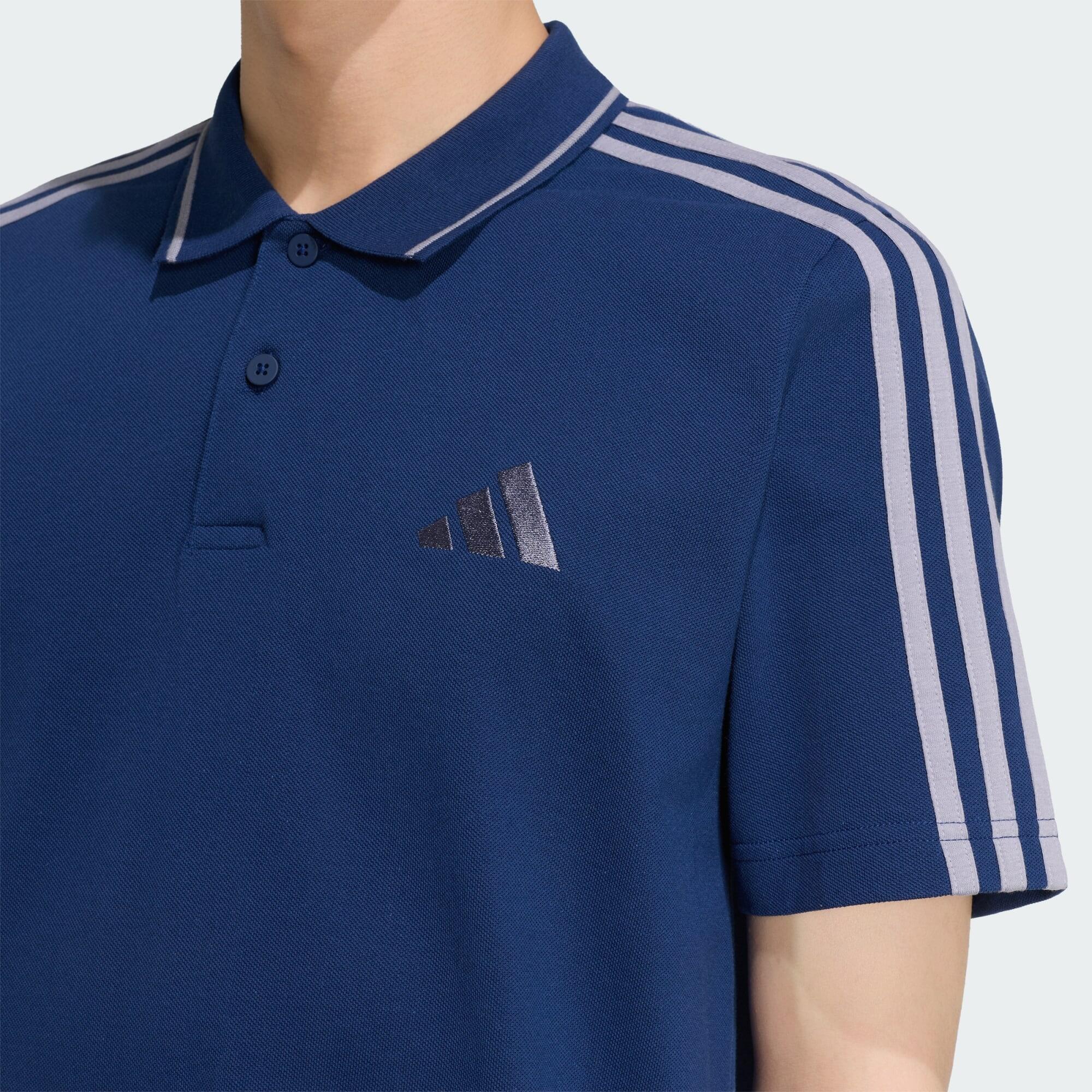 Polo piqué 3 bandes Essentials 4/5