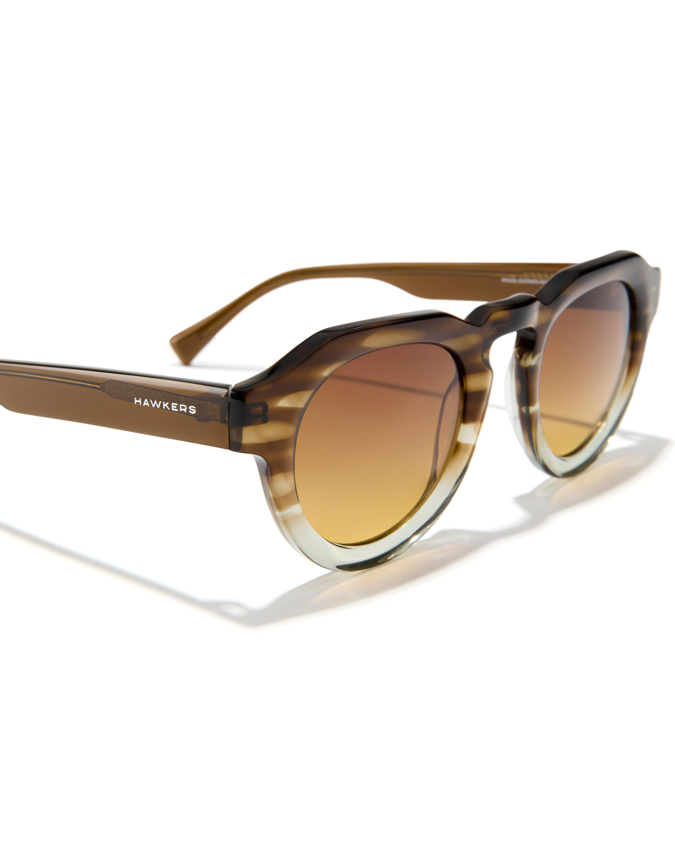 HAWKERS - Zonnebrillen voor heren en dames WARWICK UPTOWN - BROWN DEMI TOBACCO 5/6