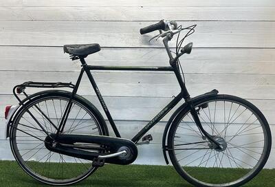 Gazelle stadsfiets zwart, city speed, 28" - tweedehands, compleet geserviced