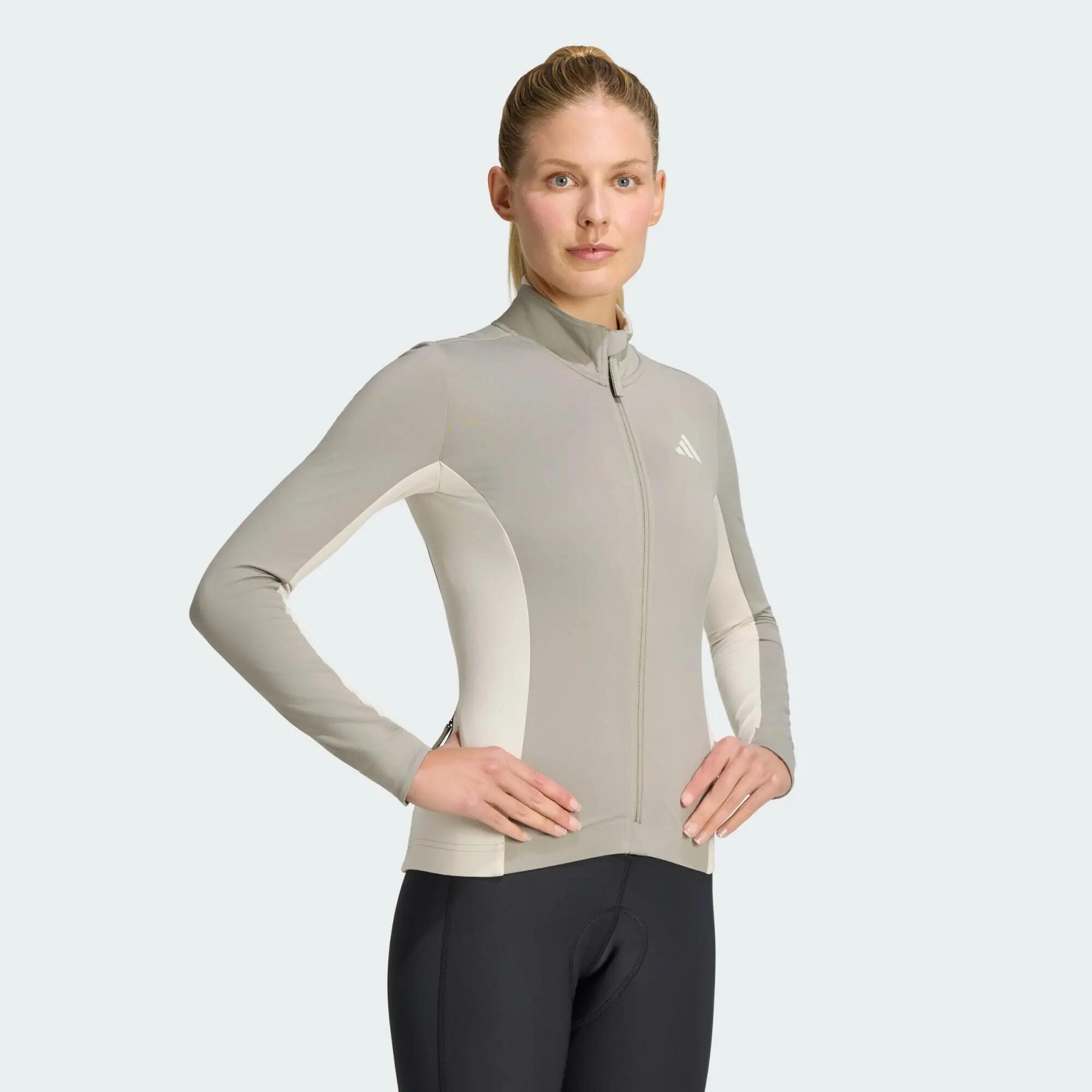 Tempo 3-Streifen langärmliges Radtrikot 1/5