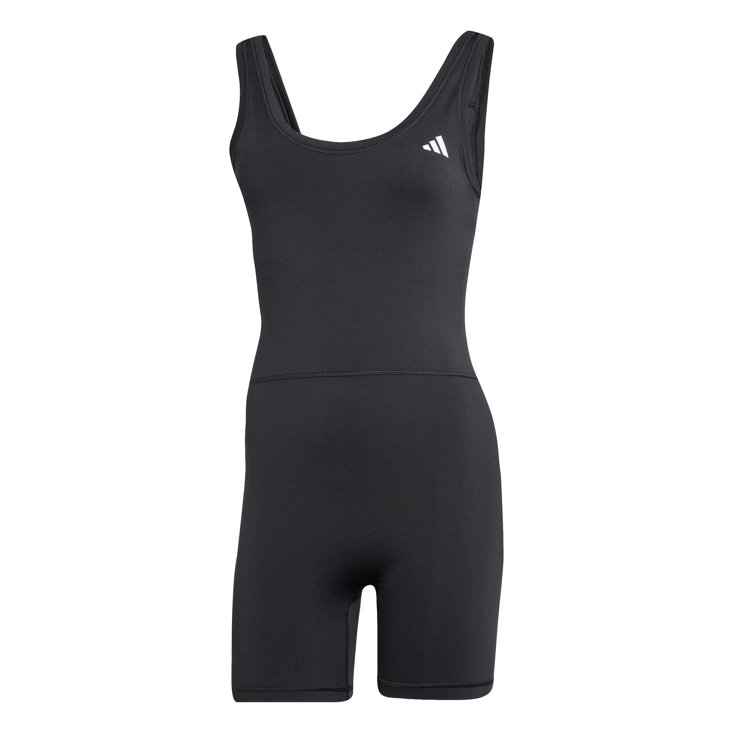 Macacão curto para mulher adidas Optime Essentials 1/6