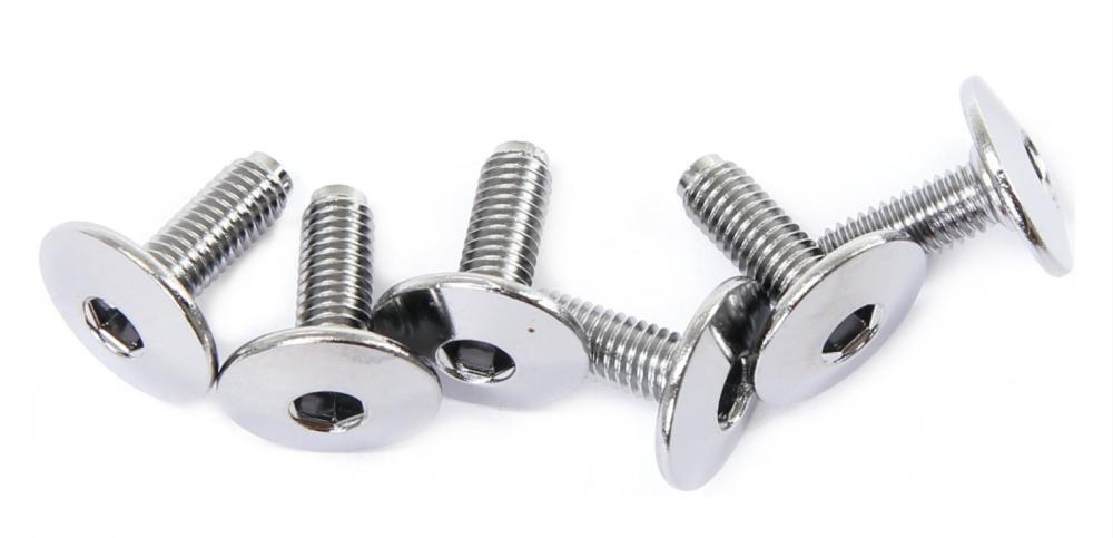 SHIMANO Vis De Montage Pour Plaques SPD-SL – Lot De 6, Longueurs 9 Mm Et 13,5 Mm – Compatible SM-SH10/11, Fixation Sécurisée Pour Cales