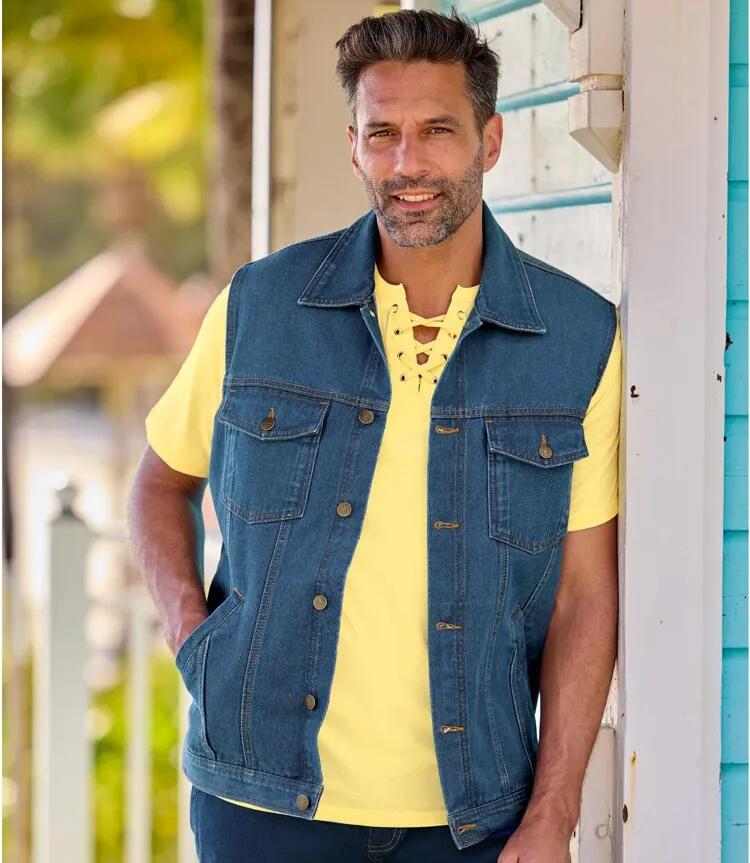 Veste en Jean Sans Manches 2/6