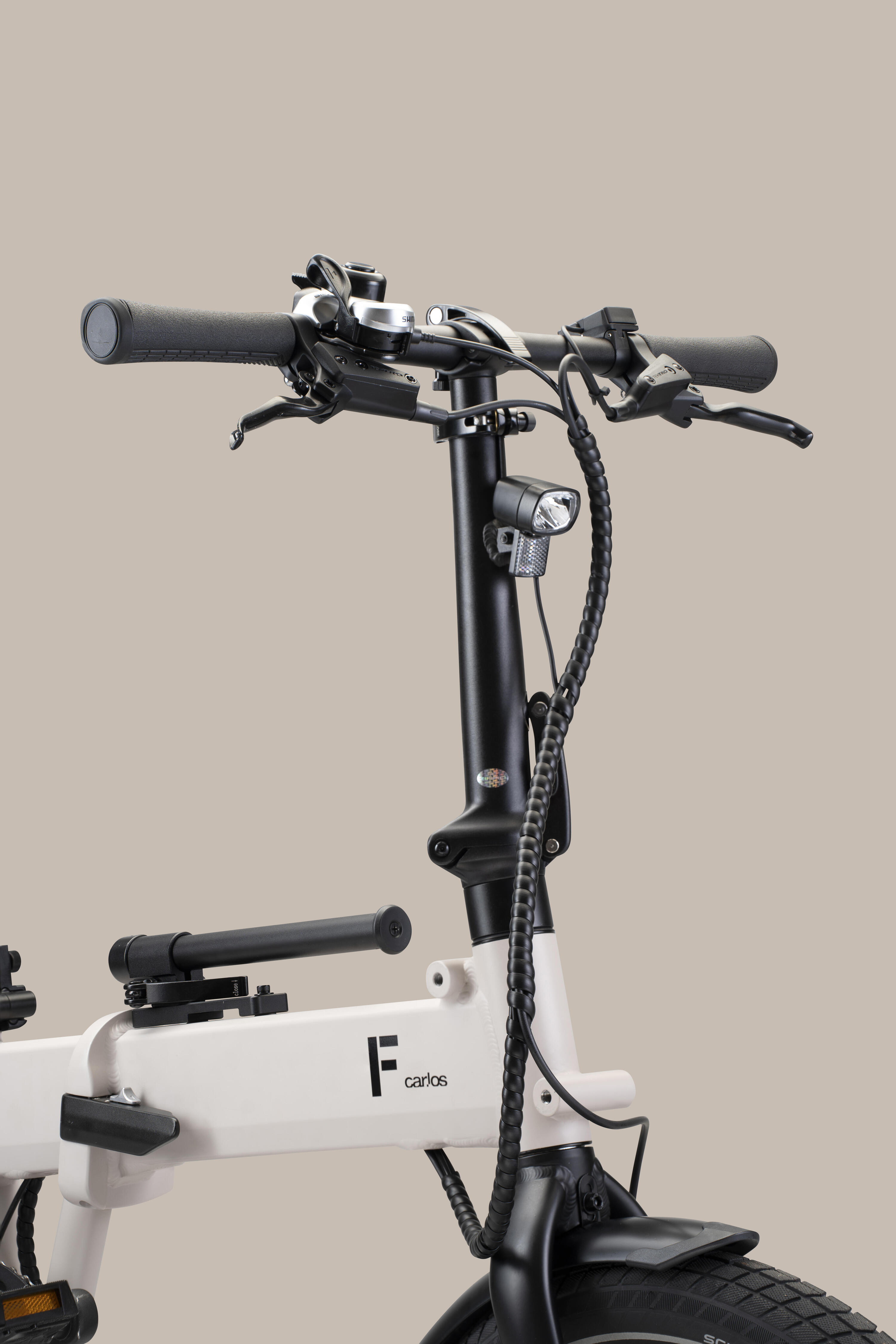 CAR.LOS Model F faltbares Unisex Urban E-Cargo Bike 3/4