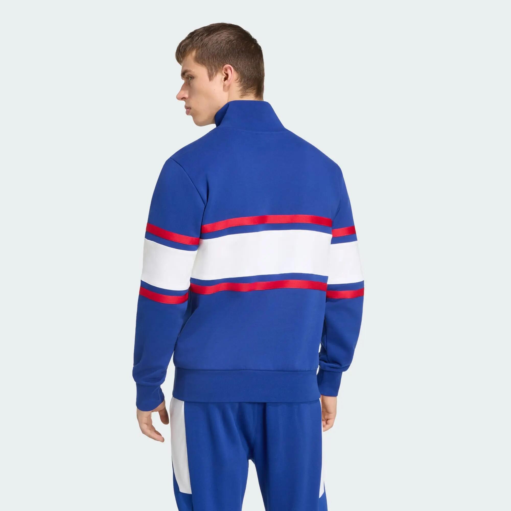 Bluza z krótkim suwakiem Francja Rugby Travel 3/5