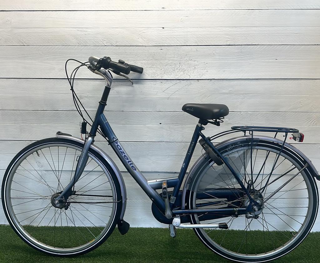 Gazelle stadsfiets 28" metal/grijs - tweedehands, serviced 3/3