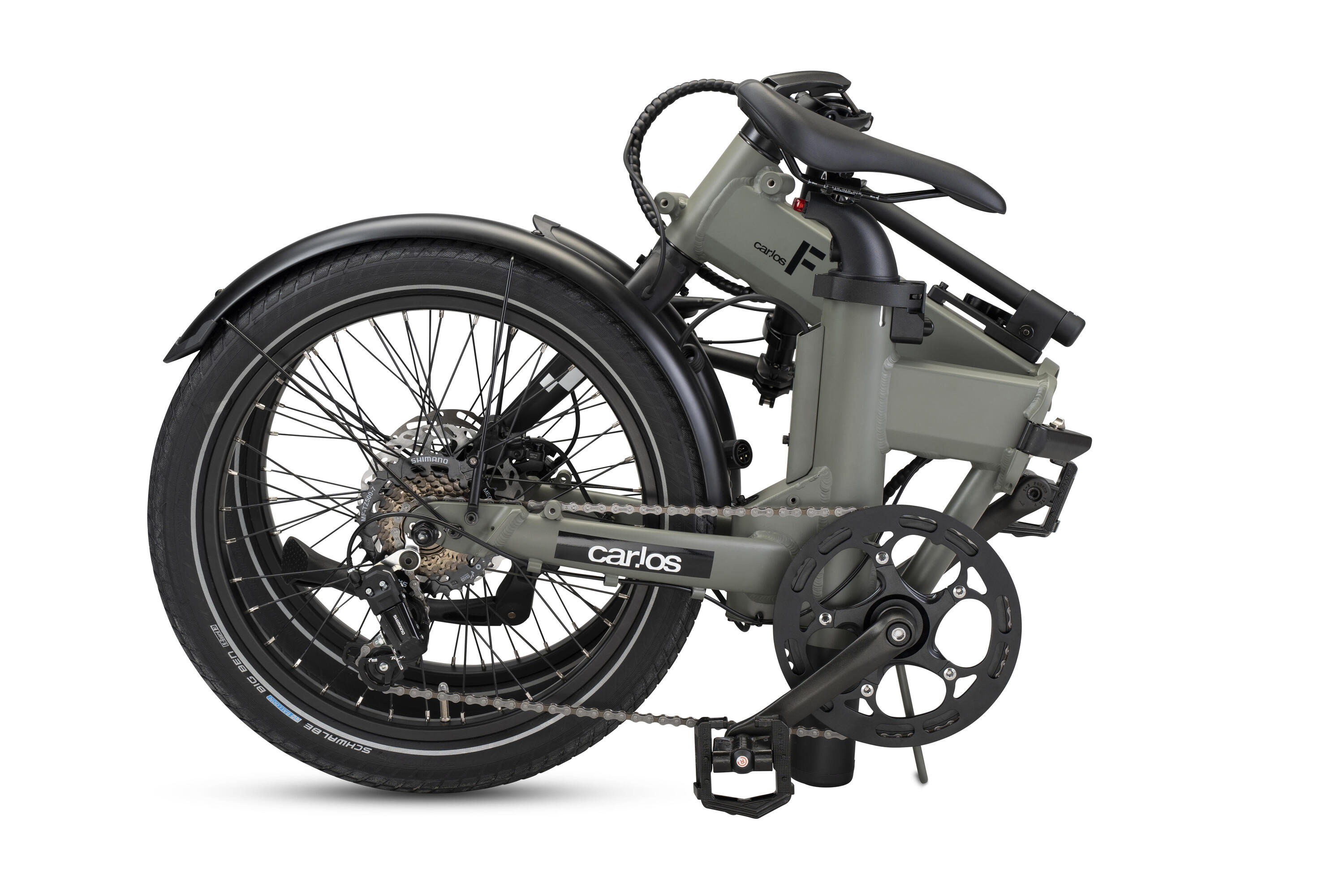CAR.LOS Model F faltbares Unisex Urban E-Cargo Bike 2/4