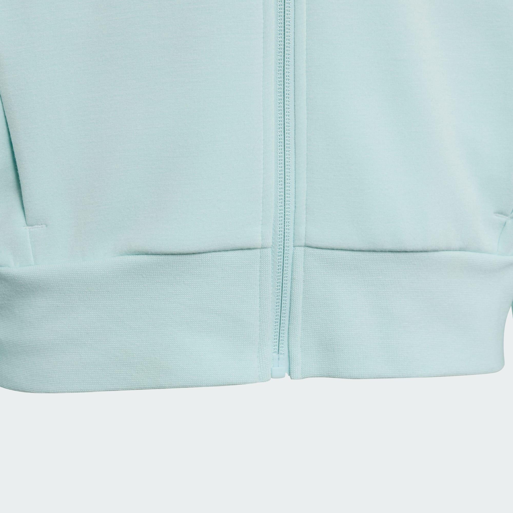 VESTE DE SURVÊTEMENT À CAPUCHE ENTIÈREMENT ZIPPÉE ADIDAS FILLES 2/5