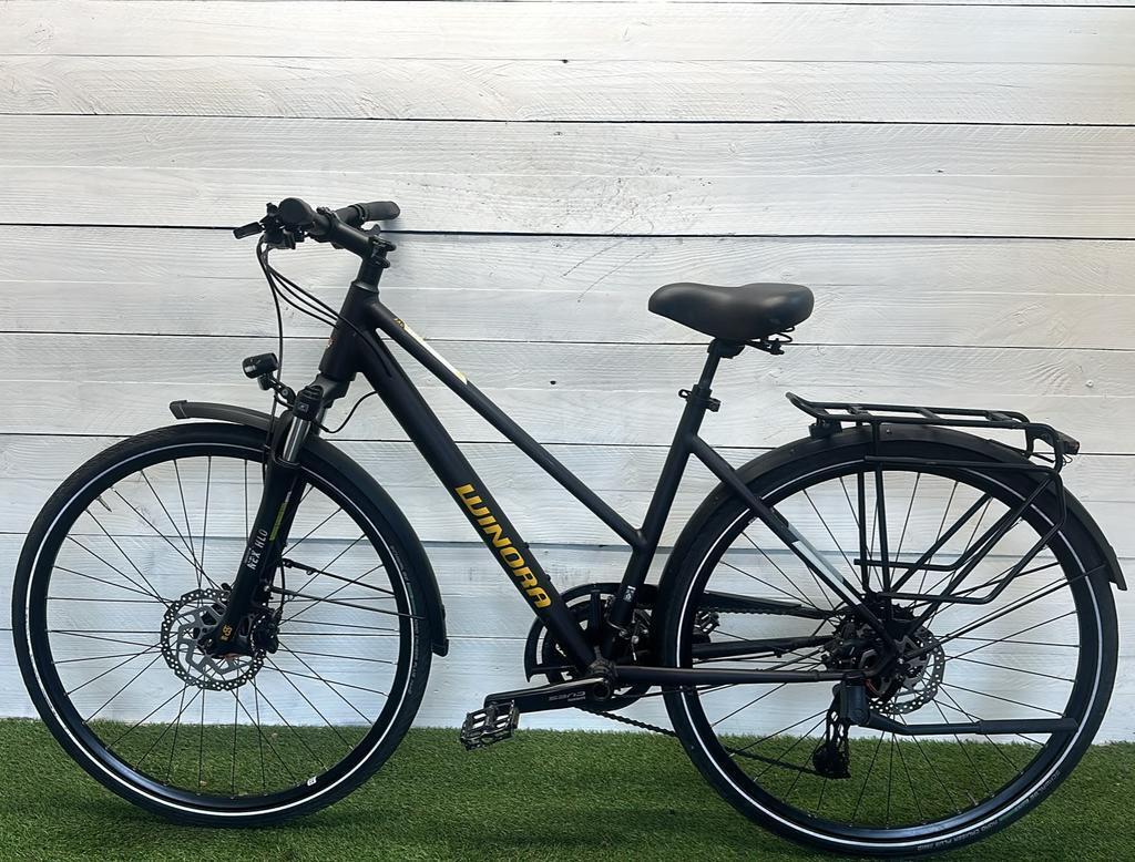 Winora stadsfiets 48 cm, 20 versnellingen, zwart 3/3