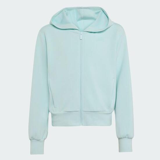 VESTE DE SURVÊTEMENT À CAPUCHE ENTIÈREMENT ZIPPÉE ADIDAS FILLES