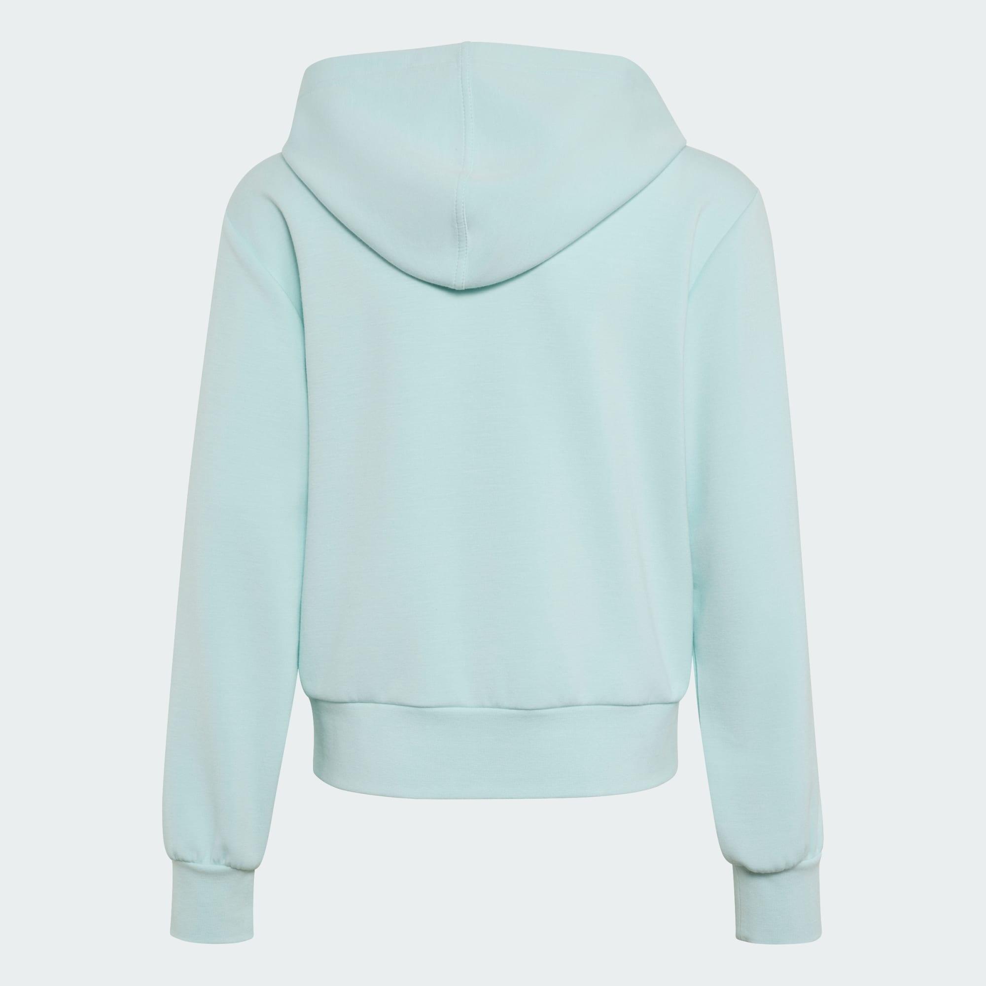 VESTE DE SURVÊTEMENT À CAPUCHE ENTIÈREMENT ZIPPÉE ADIDAS FILLES 4/5