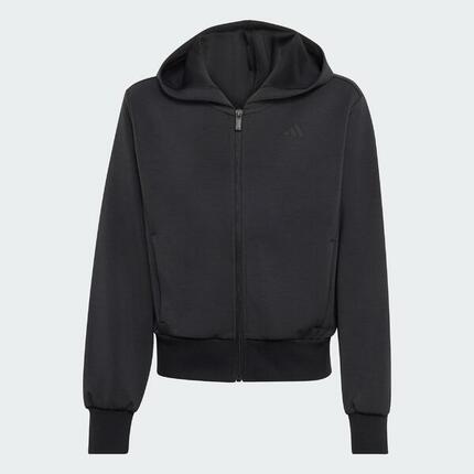 VESTE DE SURVÊTEMENT À CAPUCHE ENTIÈREMENT ZIPPÉE ADIDAS FILLES