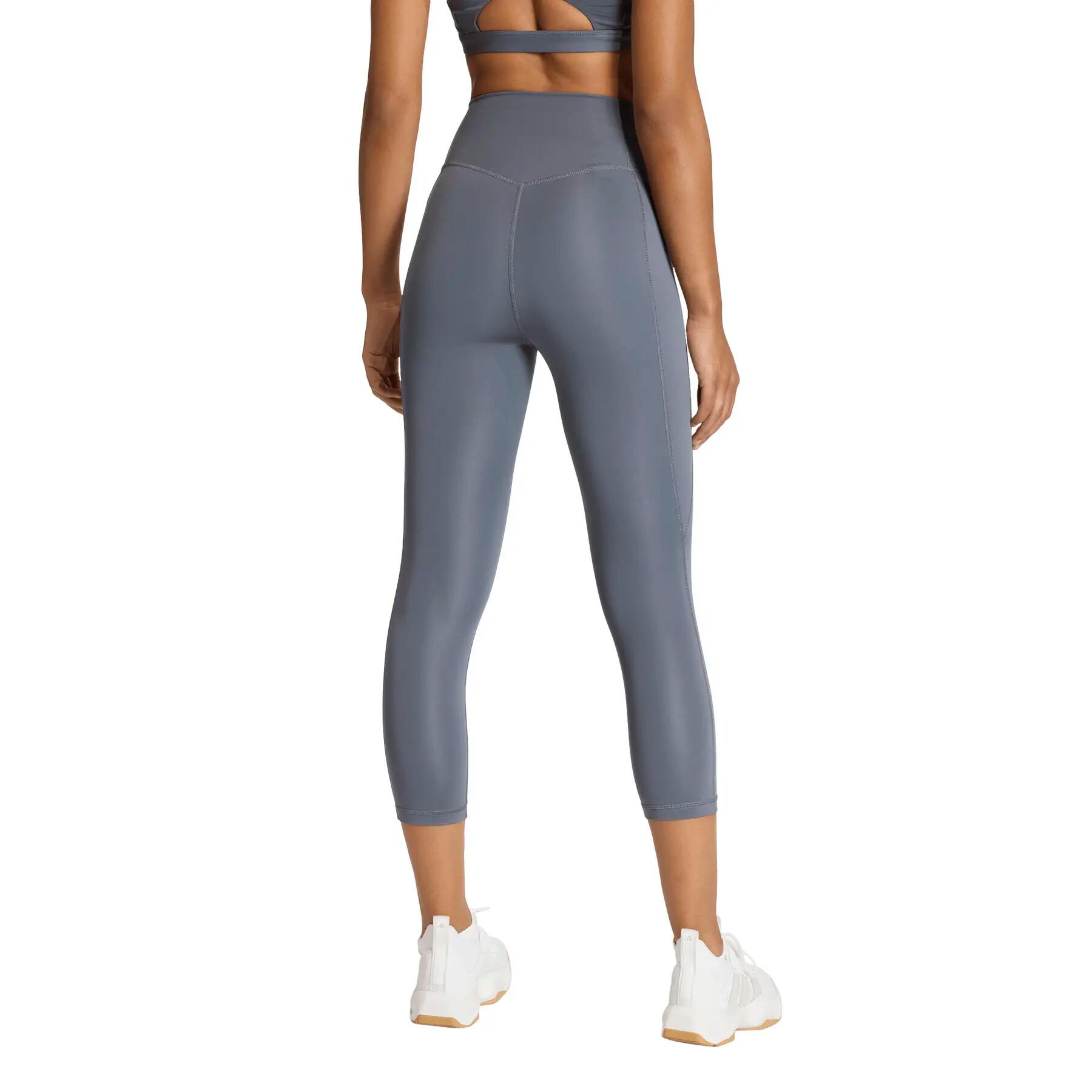 Malla 3/4 para mujer adidas Optime Essentials Stash 3/6