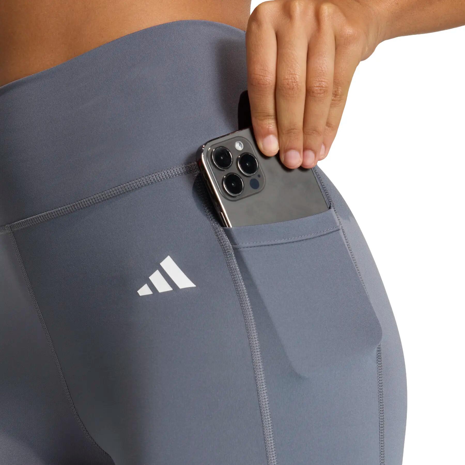 Malla 3/4 para mujer adidas Optime Essentials Stash 5/6