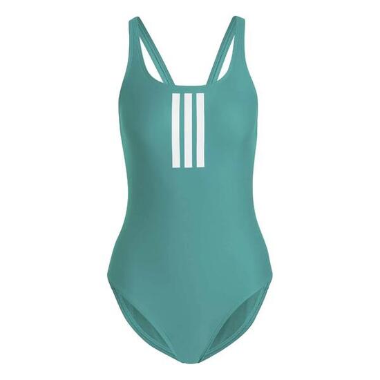 Maillot de bain 1 pièce dos en V femme adidas 3-Stripes