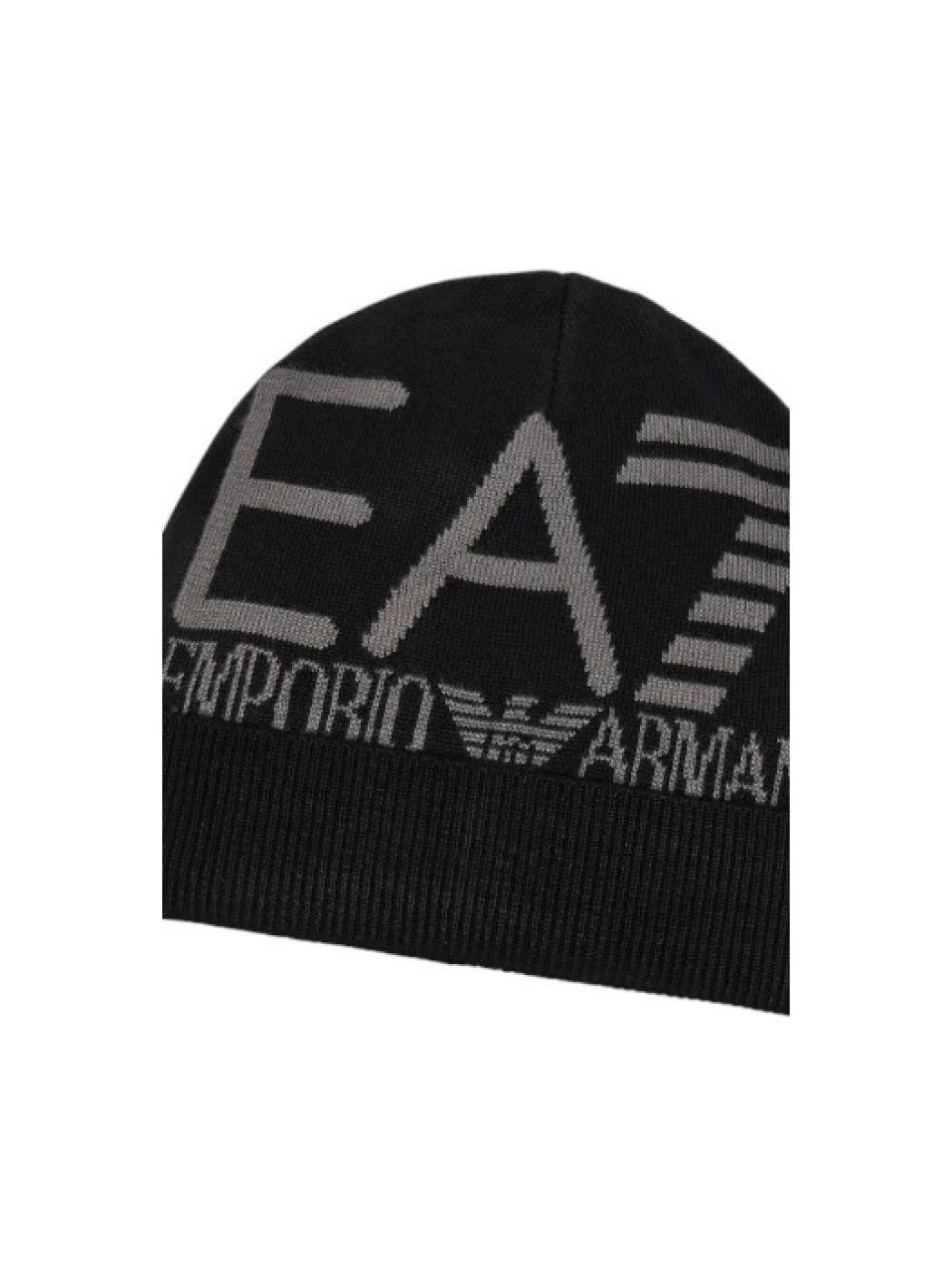 Cappello invernale criança unissexo Emporio Armani preto 2/3