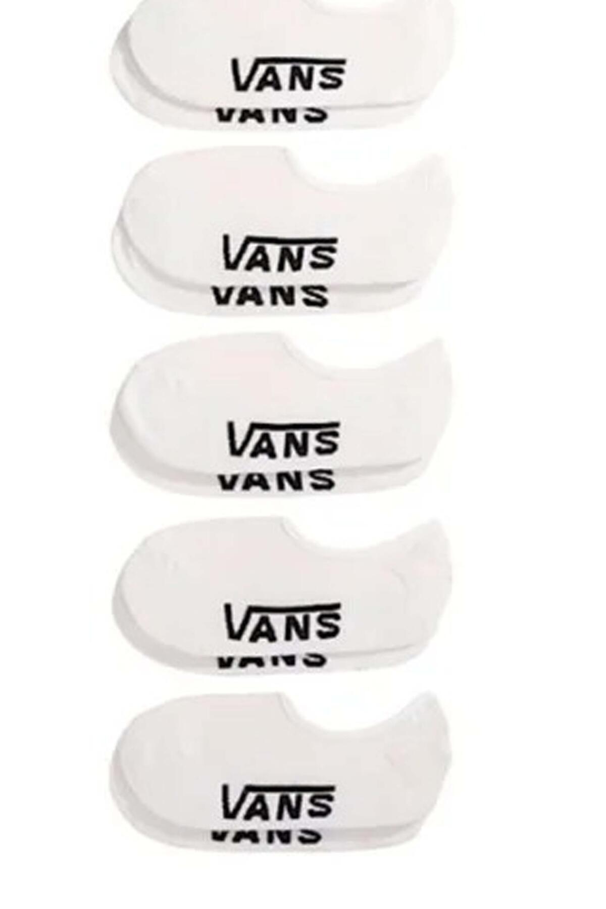 Meias Vans Modelo Vn000qcdwht1 Cor Branco 5/5